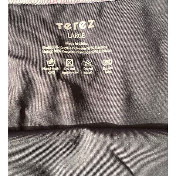 Terez Raspberry Tie Dye Bikini Bottoms Sz Large NWT Pink/White - Picture 5 of 7